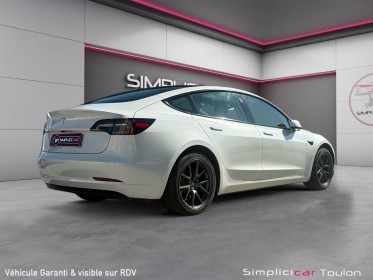 Tesla model 3 standard range plus rwd première main garantie 12 mois occasion simplicicar toulon est simplicicar...