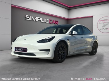Tesla model 3 standard range plus rwd première main garantie 12 mois occasion simplicicar toulon est simplicicar...