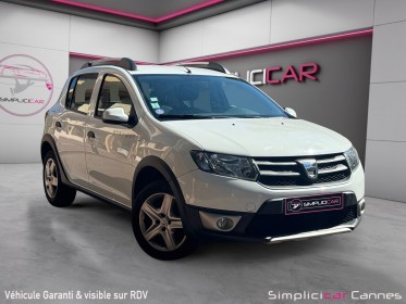 Dacia sandero tce 90 stepway ambiance boitier ethanol occasion cannes (06) simplicicar simplicibike france
