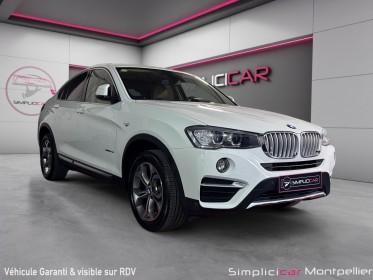 Bmw x4 f26 xdrive20d 190ch xline a occasion montpellier (34) simplicicar simplicibike france