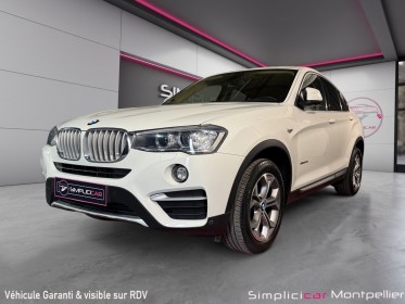 Bmw x4 f26 xdrive20d 190ch xline a occasion montpellier (34) simplicicar simplicibike france