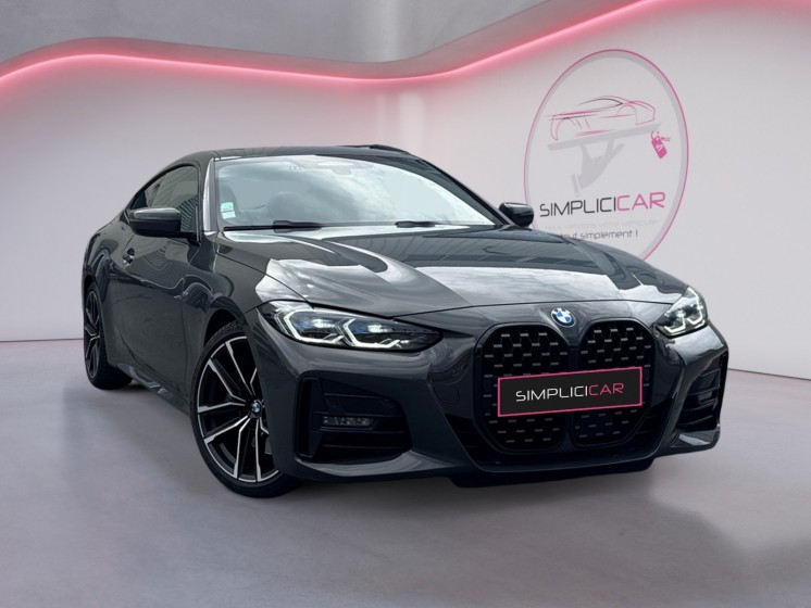 Bmw serie 4 coupe g22 m sport 430i 258ch carplpay / harman kardon / siÈges electriques / entretien bmw occasion simplicicar...