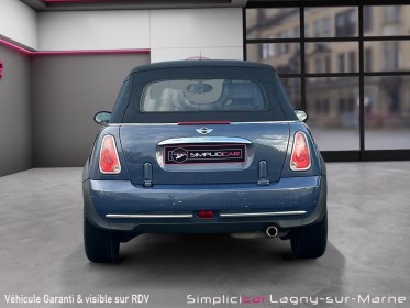 Mini cabriolet cooper 1.6 i 16v 115cv occasion simplicicar lagny  simplicicar simplicibike france