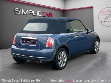 Mini cabriolet cooper 1.6 i 16v 115cv occasion simplicicar lagny  simplicicar simplicibike france