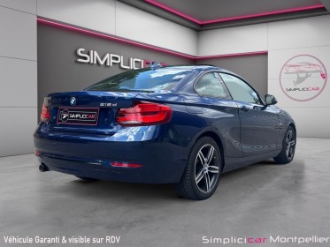 Bmw serie 2 coupe f22 lci 218d 150 ch finition sport toit ouvrant sièges et volant chauffants keyless modes de conduites......
