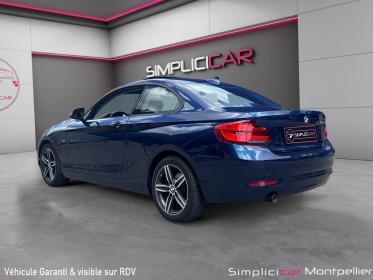 Bmw serie 2 coupe f22 lci 218d 150 ch finition sport toit ouvrant sièges et volant chauffants keyless modes de conduites......