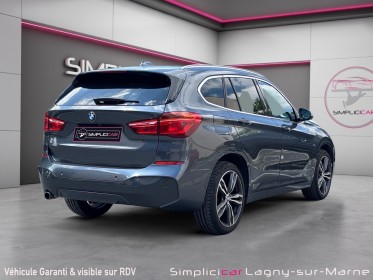 Bmw x1 f48 sdrive 18i 140 ch dkg7 m sport - toit ouvrant - sieges electriques et chauffants en cuir occasion simplicicar...