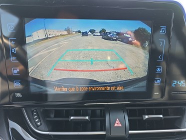 Toyota c-hr hybride 122h graphic caméra de recul apple carplay eceinte jbl garantie 12 mois occasion simplicicar vichy...