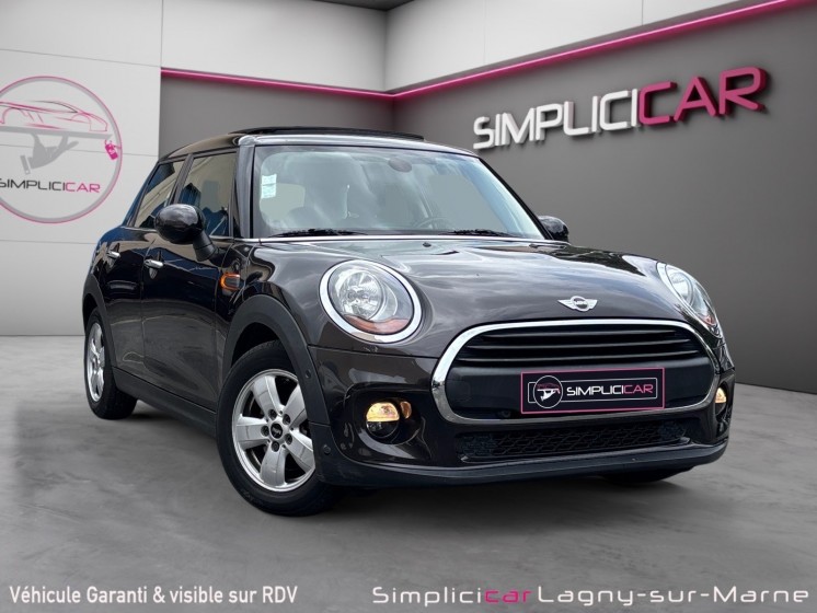 Mini hatch 5 portes one 1.2 102 ch finition chili - toit ouvrant - aide au stationnement occasion simplicicar lagny ...