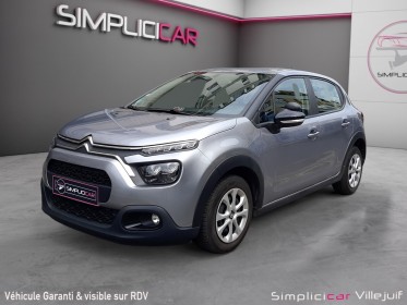 Citroen c3 c3 bluehdi 100 ss bvm6 feel entretien citroën apple car play couroie neuve garantie 12 mois occasion simplicicar...
