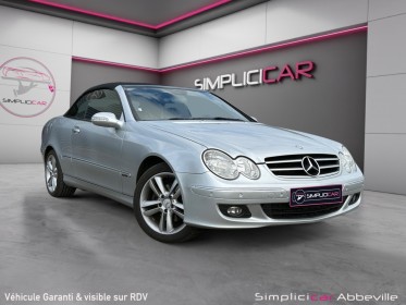 Mercedes classe clk cabriolet 200 k avantgarde a occasion abbeville simplicicar simplicibike france