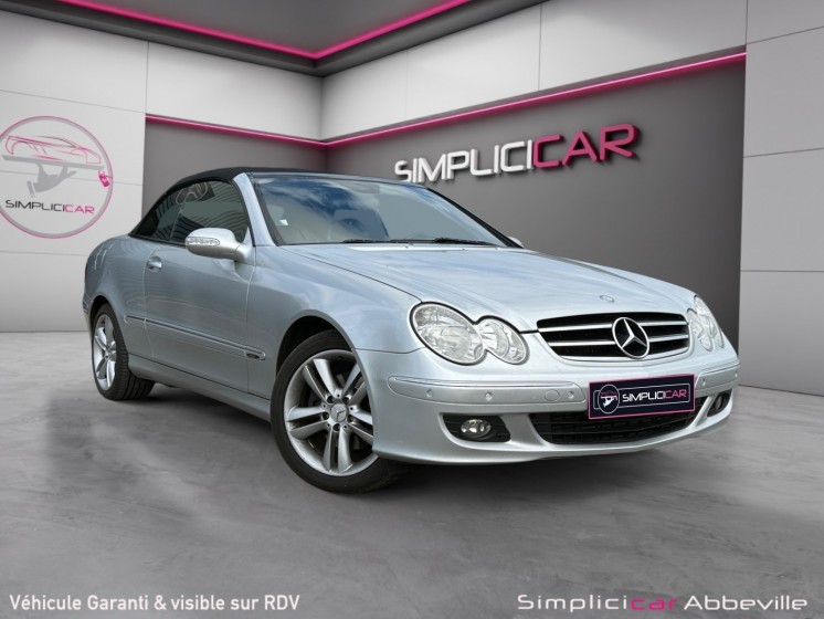 Mercedes classe clk cabriolet 200 k avantgarde a occasion abbeville simplicicar simplicibike france