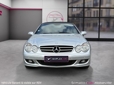 Mercedes classe clk cabriolet 200 k avantgarde a occasion abbeville simplicicar simplicibike france