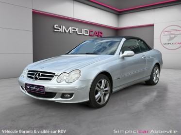 Mercedes classe clk cabriolet 200 k avantgarde a occasion abbeville simplicicar simplicibike france