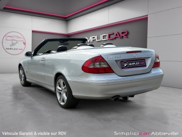 Mercedes classe clk cabriolet 200 k avantgarde a occasion abbeville simplicicar simplicibike france