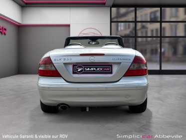 Mercedes classe clk cabriolet 200 k avantgarde a occasion abbeville simplicicar simplicibike france