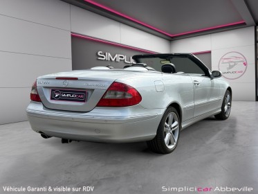 Mercedes classe clk cabriolet 200 k avantgarde a occasion abbeville simplicicar simplicibike france