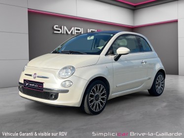 Fiat 500 1.2 8v 69 ch lounge occasion simplicicar brive la gaillarde  simplicicar simplicibike france