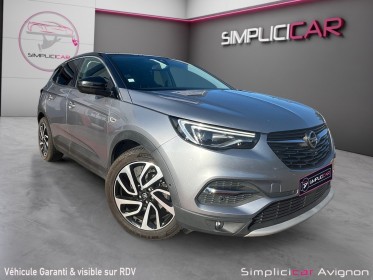 Opel grandland x 1.2 turbo 130 ch bva8 ultimate occasion avignon (84) simplicicar simplicibike france