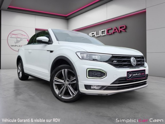 Volkswagen t-roc cabriolet 1.5 tsi evo 150 start/stop dsg7 r-line garantie 12 mois occasion simplicicar caen  simplicicar...