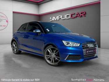 Audi s1 2.0 tfsi 231 quattro - caméra - bose - siège chauffant - garantie 12 mois occasion simplicicar nimes - rb auto...