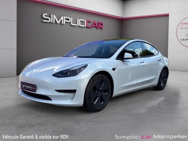 Tesla model 3 autonomie standard plus rwd sièges chauffants régulateur adaptatif garantie tesla occasion montpellier (34)...