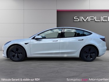 Tesla model 3 autonomie standard plus rwd sièges chauffants régulateur adaptatif garantie tesla occasion montpellier (34)...