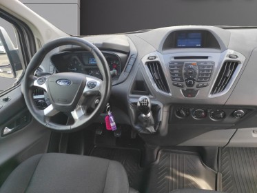 Ford transit custom fourgon 340 l2h2 2.0 tdci 130 ch limited occasion simplicicar reims simplicicar simplicibike france