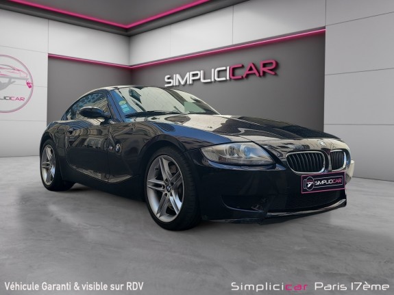Bmw z4 coupe e86 m 343 francaise sieges electriques a memoir occasion paris 17ème (75)(porte maillot) simplicicar...