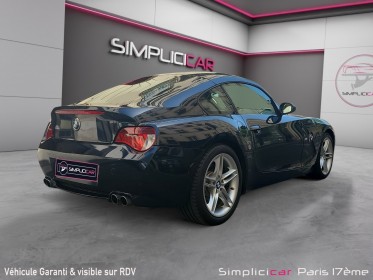 Bmw z4 coupe e86 m 343 francaise sieges electriques a memoir occasion paris 17ème (75)(porte maillot) simplicicar...