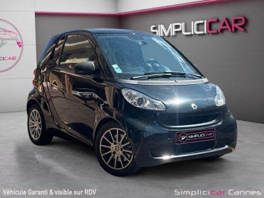 Smart fortwo coupe smart  1.0 71ch mhd passion softouch occasion cannes (06) simplicicar simplicibike france