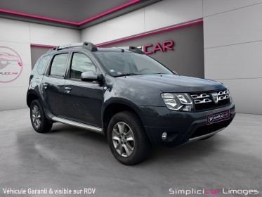 Dacia duster tce 125 4x2 prestige edition 2016 occasion simplicicar limoges  simplicicar simplicibike france