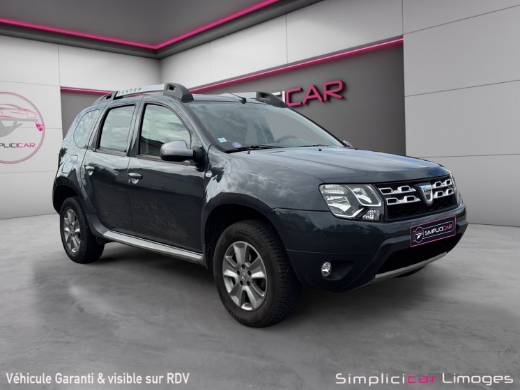 Dacia duster tce 125 4x2 prestige edition 2016 occasion simplicicar limoges  simplicicar simplicibike france