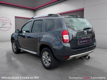 Dacia duster tce 125 4x2 prestige edition 2016 occasion simplicicar limoges  simplicicar simplicibike france