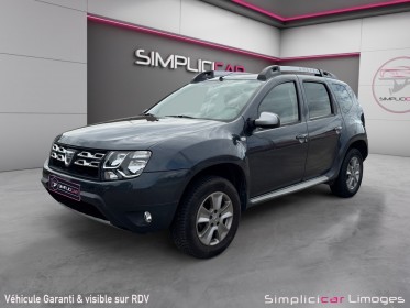 Dacia duster tce 125 4x2 prestige edition 2016 occasion simplicicar limoges  simplicicar simplicibike france