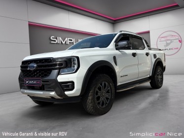 Ford ranger double cabine 3.0 ecoblue v6 240 ch bva10 e-4wd wildtrak. occasion  simplicicar nice - pfvauto simplicicar...