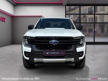 Ford ranger double cabine 3.0 ecoblue v6 240 ch bva10 e-4wd wildtrak. occasion  simplicicar nice - pfvauto simplicicar...