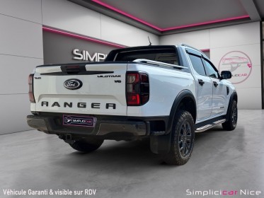 Ford ranger double cabine 3.0 ecoblue v6 240 ch bva10 e-4wd wildtrak. occasion  simplicicar nice - pfvauto simplicicar...