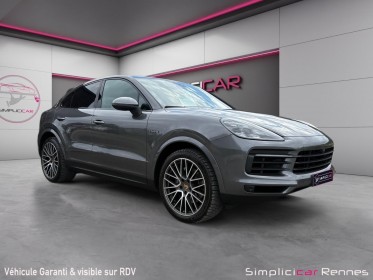 Porsche cayenne coupe 3.0 v6 e-hybrid 462 ch entretien complet porsche - toit panoramique - echappement sport - carplay -...