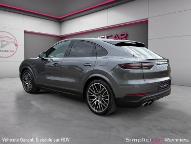 Porsche cayenne coupe 3.0 v6 e-hybrid 462 ch entretien complet porsche - toit panoramique - echappement sport - carplay -...