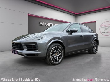 Porsche cayenne coupe 3.0 v6 e-hybrid 462 ch entretien complet porsche - toit panoramique - echappement sport - carplay -...