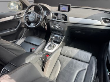 Audi q3 2.0 tdi 150 ch s tronic 7 s line caméra de recul bon état garantie 12 mois occasion simplicicar mery-sur-oise...