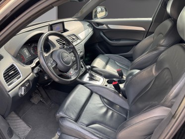 Audi q3 2.0 tdi 150 ch s tronic 7 s line caméra de recul bon état garantie 12 mois occasion simplicicar mery-sur-oise...