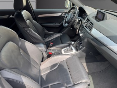 Audi q3 2.0 tdi 150 ch s tronic 7 s line caméra de recul bon état garantie 12 mois occasion simplicicar mery-sur-oise...