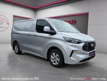 Ford transit custom fourgon 2.0 ecoblue 136ch l1  bva8 limited attelage - carplay - camera de recul occasion simplicicar...