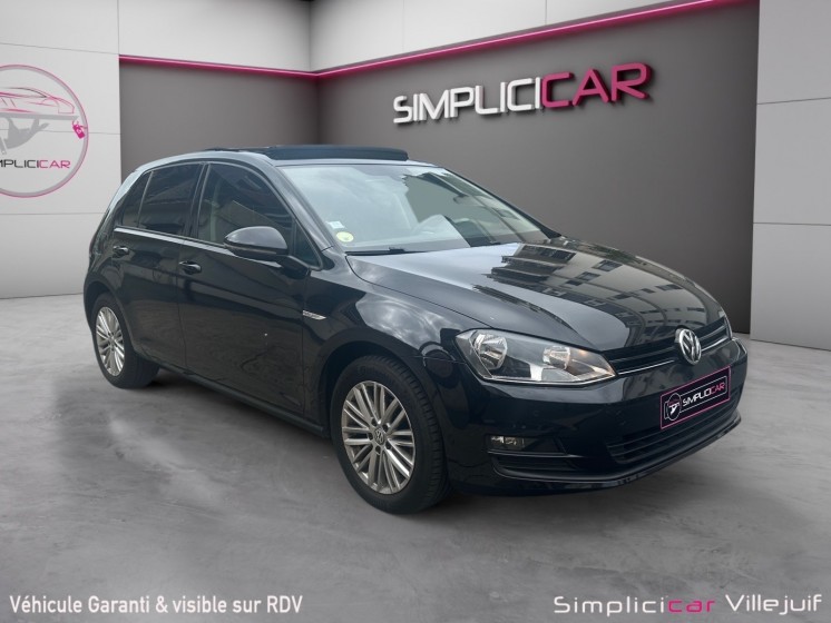 Volkswagen golf 1.6 tdi 105 bluemotion technology cup dsg7, distrib neuf, park pilot, toit ouvrant, garantie 12 mois occasion...