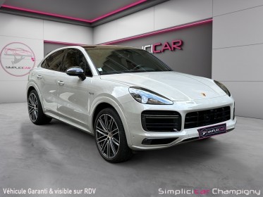 Porsche cayenne coupe e-hybrid 4.0 v8 680 turbo s - craie - pack carbon  design - pdls  - acc - carplay - pccb - caméra 360...