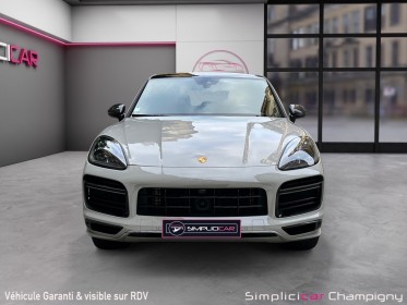 Porsche cayenne coupe e-hybrid 4.0 v8 680 turbo s - craie - pack carbon  design - pdls  - acc - carplay - pccb - caméra 360...