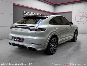 Porsche cayenne coupe e-hybrid 4.0 v8 680 turbo s - craie - pack carbon  design - pdls  - acc - carplay - pccb - caméra 360...
