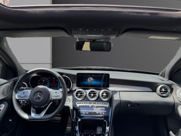 Mercedes classe c 300 e 9g-tronic 4matic amg line/burmester/toit ouvrant pano /camera 360/interieur cuir/ noir obsidienne...